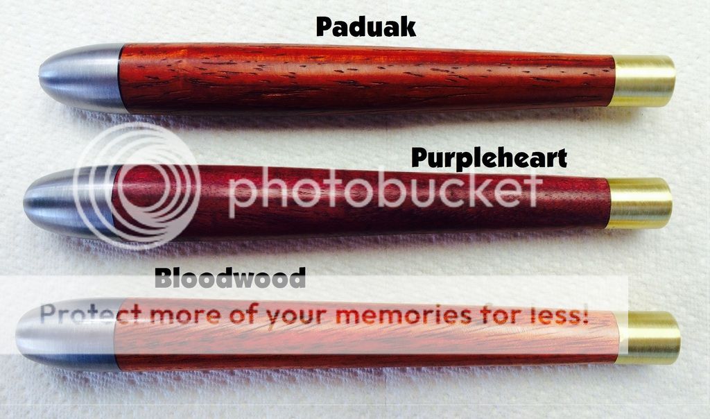 "Cedar Plugs" handmade from exotic hardwoods Bloodydecks